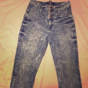 High Waisted Skinny Jeans